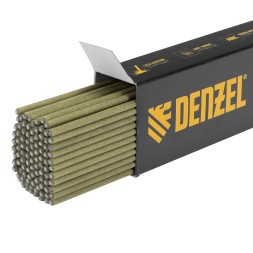 Электроды Denzel DER-46 Goldline, диам. 3 мм, 2,5 кг, рутил-целлюлозное покрытие 97506