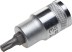 Торцовая бита-головка KRAFTOOL &quot;INDUSTRIE QUALITAT&quot;, материал S2, TORX, сатинированная, 1/2&quot;, Т40 27905-40_z01 купить в Нефтеюганске
