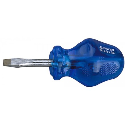 Отвертка STAYER &quot;PROFI&quot; &quot;HI-TEC NEW&quot;, Cr-V, намагниченный наконечник, SL 6,5х38мм 2-250495-38-6.0 купить в Нефтеюганске