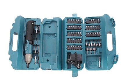 Отвертка Makita 6723 DW с набором бит в кейсе купить в Нефтеюганске