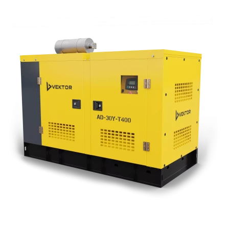 Дизельный генератор Vektor AD-30Y-T400 в шумозащитном кожухе купить в Нефтеюганске
