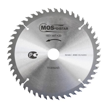 Пильный диск MOS-DISTAR (Cтандарт) тонкие PST2508032 купить в Нефтеюганске