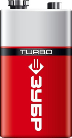 Батарейки TURBO алкалиновые 6LR61(крона) 9 В серия Без серии купить в Нефтеюганске