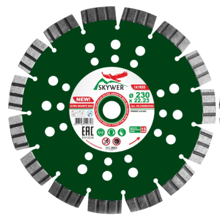Диск алмазный 1A1RSS ULTRA GRANITE MAX 230*2,6*15*18T*22,23 купить в Нефтеюганске
