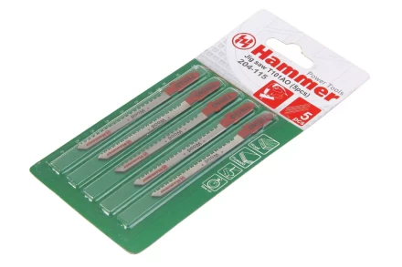 Пилки для лобзика HAMMER JG WD T101AO (5шт.) купить в Нефтеюганске