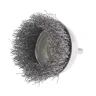 Щетка для дрели 65 мм "чашка" со шпилькой витая проволока  СИБРТЕХ 744777 купить в Нефтеюганске