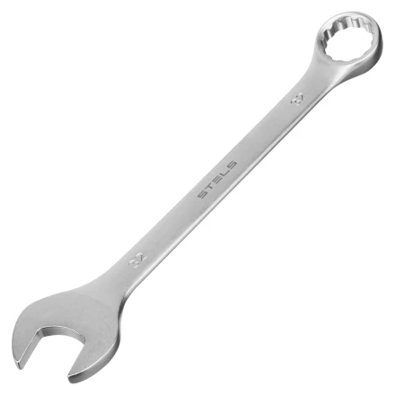 Набор ключей комбинированных Stels 15423, 6-32 мм, 22 шт, CrV, матовый хром купить в Нефтеюганске