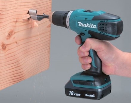 Аккумуляторная дрель-шуруповерт Makita DF457DWLE купить в Нефтеюганске