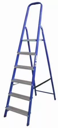 Стремянка стальная "Энкор" 6 ступеней 69663 купить в Нефтеюганске