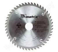 Пильный диск по дереву 160 х 20мм 48 зуба + кольцо 16/20 MATRIX Professional 73212