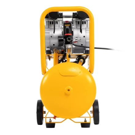 Компрессор безмасляный, малошумный Denzel DLS 2200/50, 2200 Вт, 2x1100, 50 л, 380 л/мин купить в Нефтеюганске