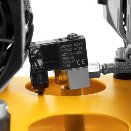 Компрессор безмасляный, малошумный Denzel DLS 2200/50, 2200 Вт, 2x1100, 50 л, 380 л/мин купить в Нефтеюганске