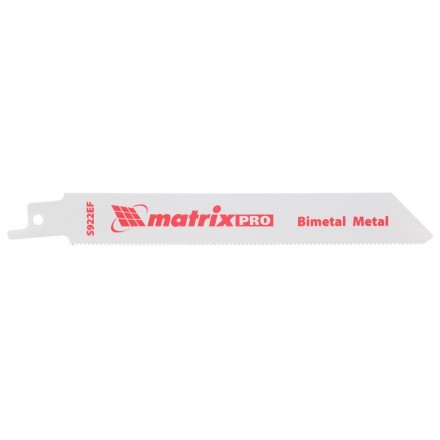Полотна по металлу для сабельной пилы S922EF 125/1,4мм Bimetal 2 штуки PRO Matrix 782009 купить в Нефтеюганске