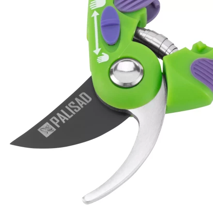 Секатор прямого реза Palisad 604858, регулировка захвата купить в Нефтеюганске