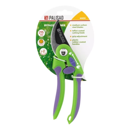 Секатор прямого реза Palisad 604858, регулировка захвата купить в Нефтеюганске