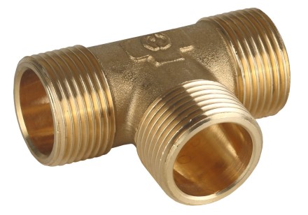 Тройник GENERAL FITTINGS латунь, ш/ш/ш, 3/4&quot; 51054-3/4 купить в Нефтеюганске