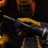 Сверло спиральное по металлу Denzel 12 x 151мм, Р6М5, Golden Tip, многогранная заточка, 718287 купить в Нефтеюганске