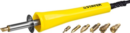 Прибор STAYER &quot;MASTER&quot; для выжигания с набором насадок, 7шт 45225 купить в Нефтеюганске