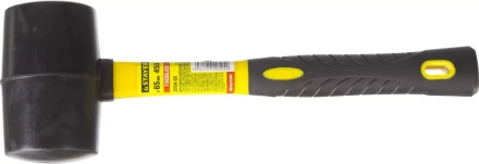 Киянка STAYER "PROFESSIONAL" резиновая ЧЕРНАЯ, с фиберглассовой ручкой 2054-65 купить в Нефтеюганске