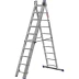 Лестница ЗУБР универсальная, трехсекционная со стабилизатором, 10 ступеней 38831-10 купить в Нефтеюганске