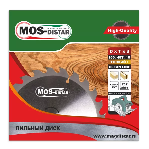 Пильный диск MOS-DISTAR (Cтандарт) тонкие PST25010030 купить в Нефтеюганске
