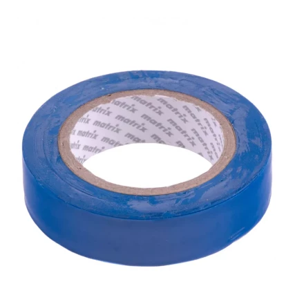 Изолента ПВХ 15 мм х 10 м синяя 150 мкм Matrix 88770 купить в Нефтеюганске