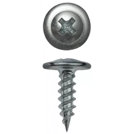 Саморезы ЗУБР с прессшайбой по листовому металлу до 0,9мм, PH2, 4,2х41мм, ТФ2, 400шт 4-300192-42-041 купить в Нефтеюганске