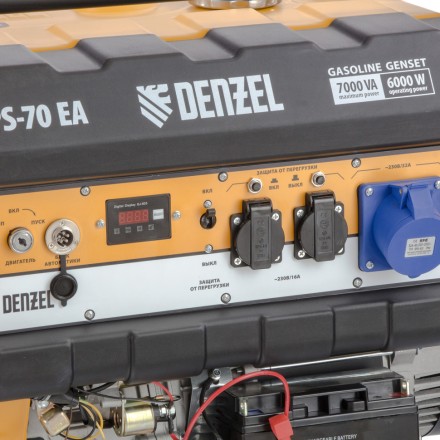 Генератор бензиновый Denzel PS 70 EA 946894 купить в Нефтеюганске