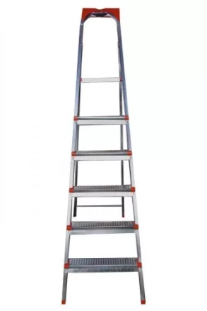 Стремянка стальная оцинков. Энкор 6 ступеней 69673 купить в Нефтеюганске