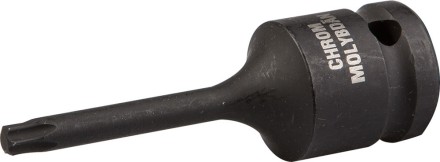 Торцовая головка KRAFTOOL &quot;INDUSTRIE QUALITAT&quot; ударная (1/2&quot;), TORX, Cr-Mo, фосфатированная, T30 27952-30_z01 купить в Нефтеюганске