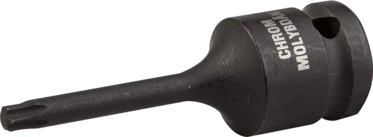 Торцовая головка KRAFTOOL "INDUSTRIE QUALITAT" ударная (1/2"), TORX, Cr-Mo, фосфатированная, T30 27952-30_z01 купить в Нефтеюганске