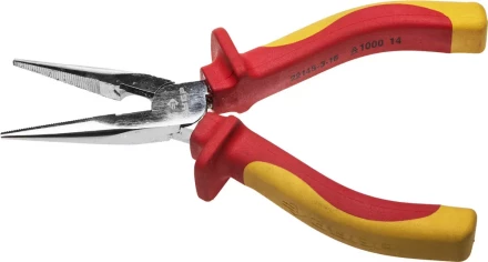 Тонкогубцы ЗУБР &quot;ПРОФЕССИОНАЛ&quot; &quot;ПРОФИЭЛЕКТРИК&quot;, диэлектрические, двухкомпонентная рукоятка, до ~1000В, 160мм 22145-3-16 купить в Нефтеюганске