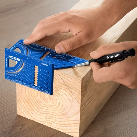 ЗУБР 3D, 7-в-1, угольник многофункциональный, Профессионал (34399) купить в Нефтеюганске