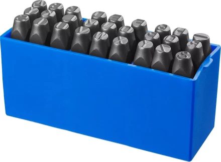 Клейма ЗУБР буквенные латинские, шрифт 8мм 21505-08_z01 купить в Нефтеюганске