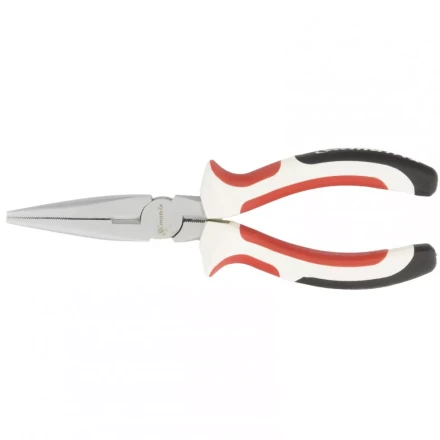 Длинногубцы White Nickel 180 мм прямые никелированные трехкомпонентные рукоятки MATRIX 17189 купить в Нефтеюганске