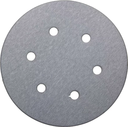 Круг шлифовальный URAGAN &quot;Универсальный с покрытием стеарата цинка&quot; на липучке, 6 отверстий, P180, 150мм, 5шт 907-43113-180-05 купить в Нефтеюганске