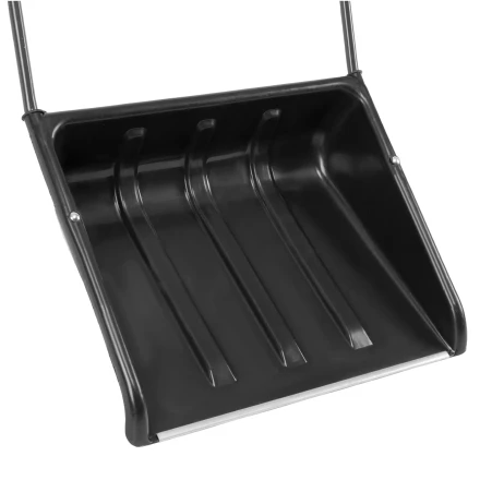 Движок для уборки снега пластиковый Сибртех, 570 х 470 х 1300 мм, стальная рукоятка, Россия, 615925 купить в Нефтеюганске