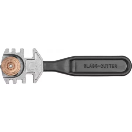 Стеклорез ЗУБР &quot;ЭКСПЕРТ&quot; роликовый, 3 режущих элемента, с пластмассовой ручкой 3360_z01 купить в Нефтеюганске