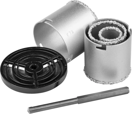 Набор KRAFTOOL: Коронки кольцевые с напылением из карбида вольфрама, 4 шт, 33-53-67-73мм 3340_z01 купить в Нефтеюганске