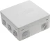 Коробка распределительная СВЕТОЗАР для наружного монтажа, макс. напряжение 400В, IP 54, 8 вводов, 125х125х50мм SV-54959 купить в Нефтеюганске