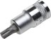 Торцовая бита-головка KRAFTOOL &quot;INDUSTRIE QUALITAT&quot;, материал S2, TORX, сатинированная, 1/2&quot;, Т45 27905-45_z01 купить в Нефтеюганске