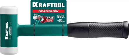 Безынерционный молоток KRAFTOOL DEAD BLOW с бойками из полиамида 2078-40 купить в Нефтеюганске