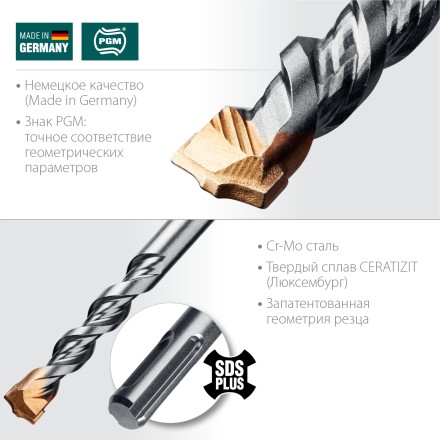 Бур SDS-Plus 29320-160-16 купить в Нефтеюганске