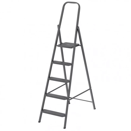 Стремянка 5 ступени компактная стальная Россия Сибртех 97945 купить в Нефтеюганске