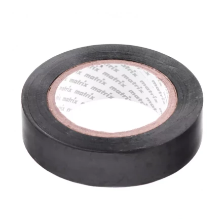 Изолента ПВХ 15 мм х 10 м черная 150 мкм Matrix 88771 купить в Нефтеюганске