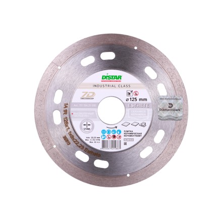 Алмазный отрезной диск 1A1R ESTHETE Distar 125*1.1*8*22,23 mm купить в Нефтеюганске