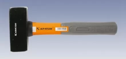 Кувалда фиберглас обрезиновая ручка 2 кг Кратон 2 15 02 003 купить в Нефтеюганске