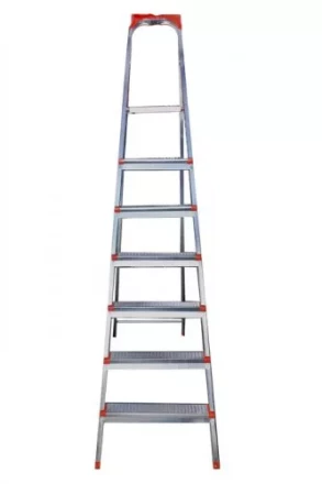 Стремянка стальная оцинков. Энкор 7 ступеней 69674 купить в Нефтеюганске