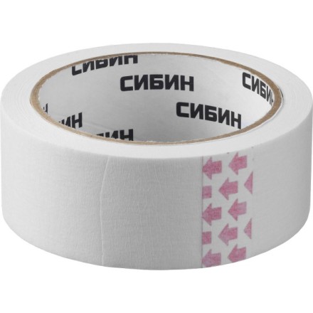 CИБИН. Малярная лента, креповая, 38мм х 25м 12111-38_z01 купить в Нефтеюганске