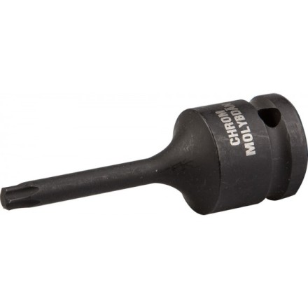 Торцовая головка KRAFTOOL &quot;INDUSTRIE QUALITAT&quot; ударная (1/2&quot;), TORX, Cr-Mo, фосфатированная, T40 27952-40_z01 купить в Нефтеюганске